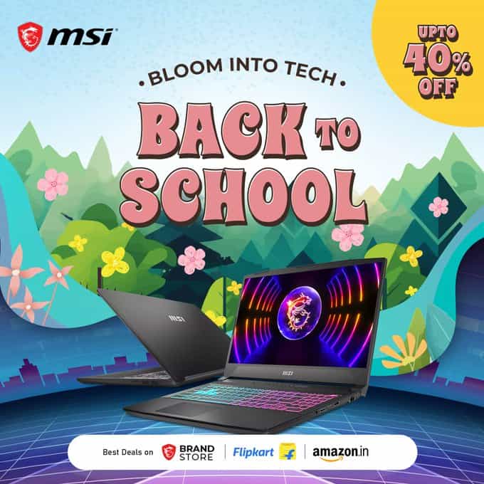 MSI Back-to-School बैक-टू-स्कूल