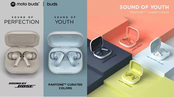 Moto Buds मोटो बड्स+