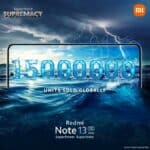 Redmi Note 13 सीरीज 5G ने बिक्री के रिकॉर्ड तोड़े: वैश्विक स्तर पर 15 मिलियन की बिक्री हुई