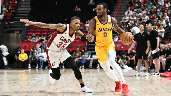 bronny-james-lakers-1024x576 लेकर्स बनाम टिम्बरवॉल्व्स: समय, स्थान और एनबीए ओपनिंग नाइट गेम कैसे देखें