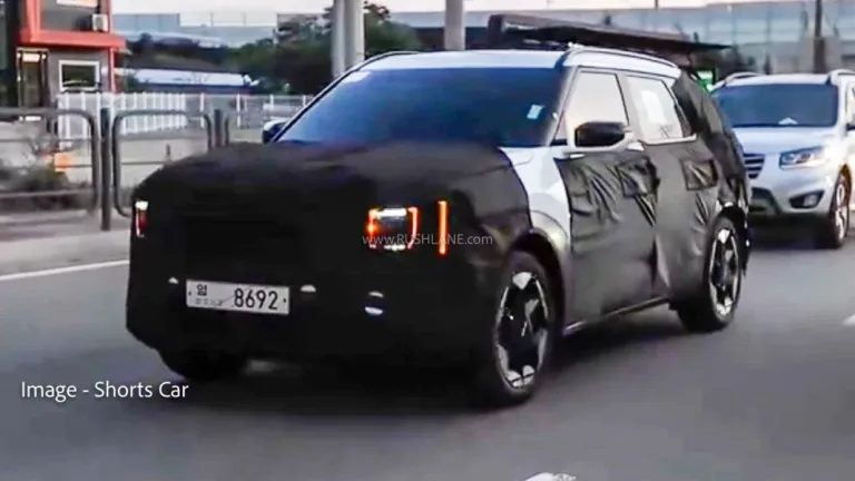 2025 Kia Seltos Hybrid Spy Shots – New LED Lights Revealed