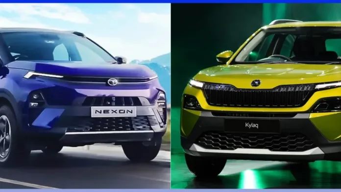 Skoda-Kylaq-vs-Tata-Nexon-1068x601 Skoda Kylaq vs Tata Nexon: A Detailed Comparison of Features and Pricing