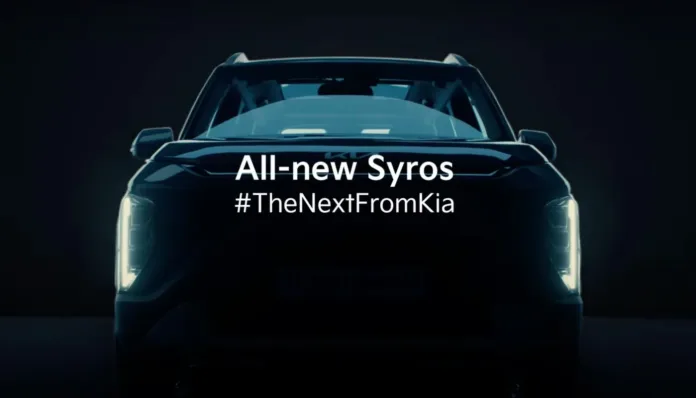 Kia-Syros Kia Syros Teased: Futuristic SUV Launching December 19