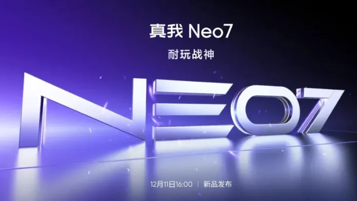 Realme Neo 7 11 दिसंबर