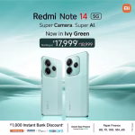 Xiaomi ने आइवी ग्रीन में Redmi Note 14 5G भारत में लॉन्च किया