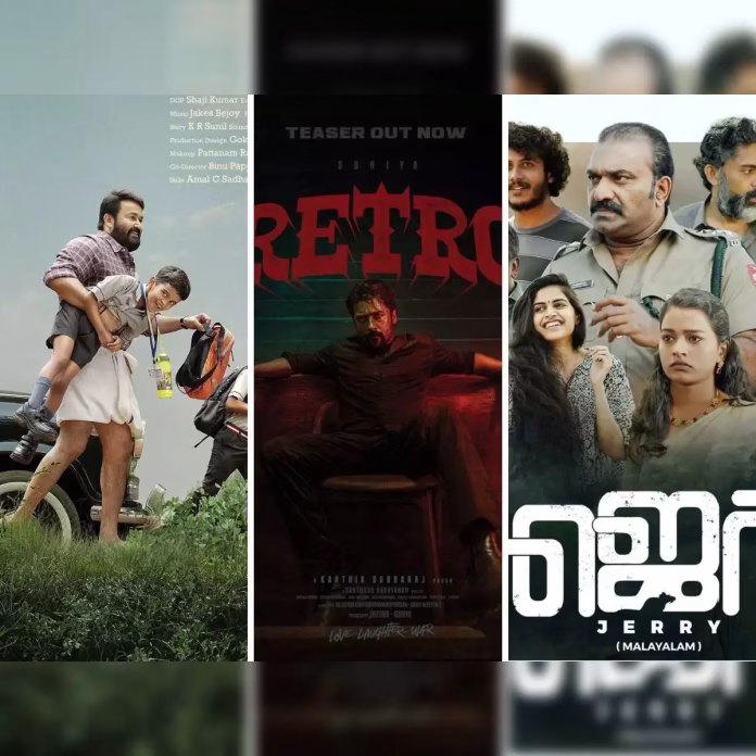 4 South Movies to Binge Watch on OTT This Week: Retro, Thudarum, and More Must-See Films