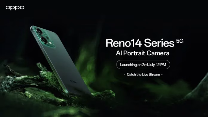 OPPO Reno14 सीरीज़ 3 जुलाई को AI