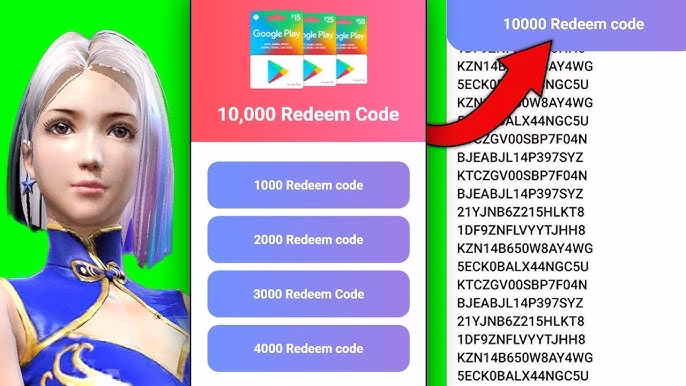 10000 Redeem Code