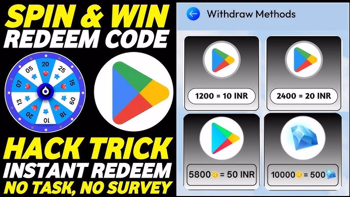 Redeem Code Spin Wheel