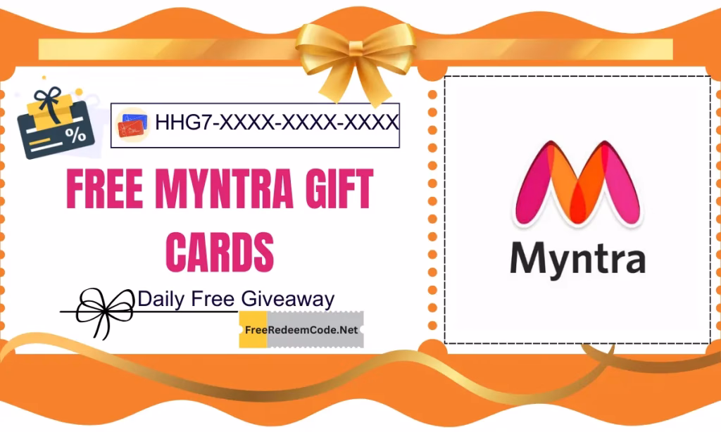 Myntra Gift Card Free