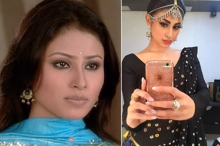 Mouni Roy Old and New Photo Mix: एक यादगार सफर की झलक
