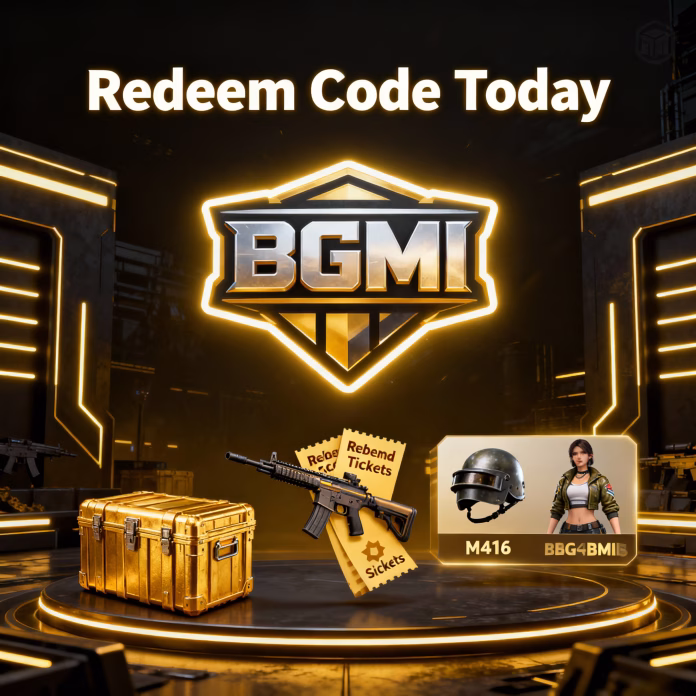 BGMI Redeem Code Today