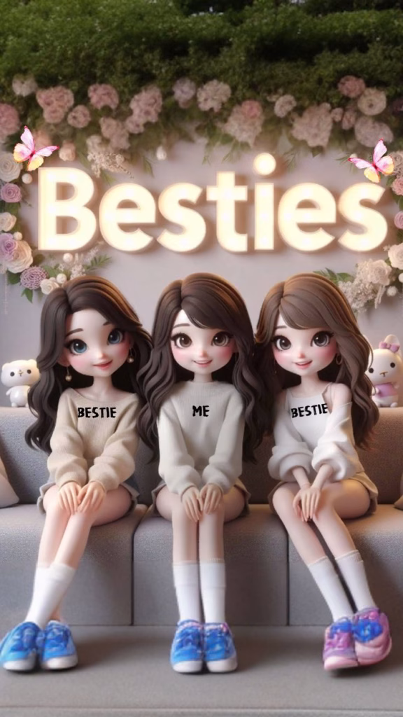 3 Besties Pic: दोस्तों के साथ Perfect Photo खींचने के 25 Creative Ideas 2025