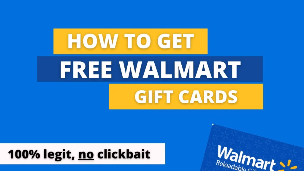 Free Walmart Gift Card कैसे पाएं? 2025