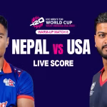 नेपाल बनाम संयुक्त राज्य अमेरिका: नेपाल ने विश्व कप लीग मुकाबले में तालिका में शीर्ष पर चल रहे अमेरिका के खिलाफ 271 रन का चुनौतीपूर्ण स्कोर बनाया
