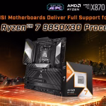 MSI मदरबोर्ड एएमडी रायज़ेन 7 9850X3D प्रोसेसर के लिए तैयार हैं
